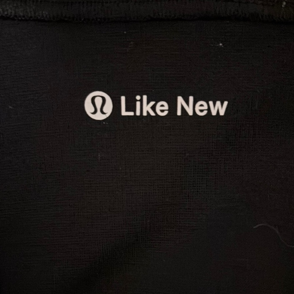 Lululemon Athletica Black Oversized 3/4 Sleeve Hoodie - Picture 3 of 3